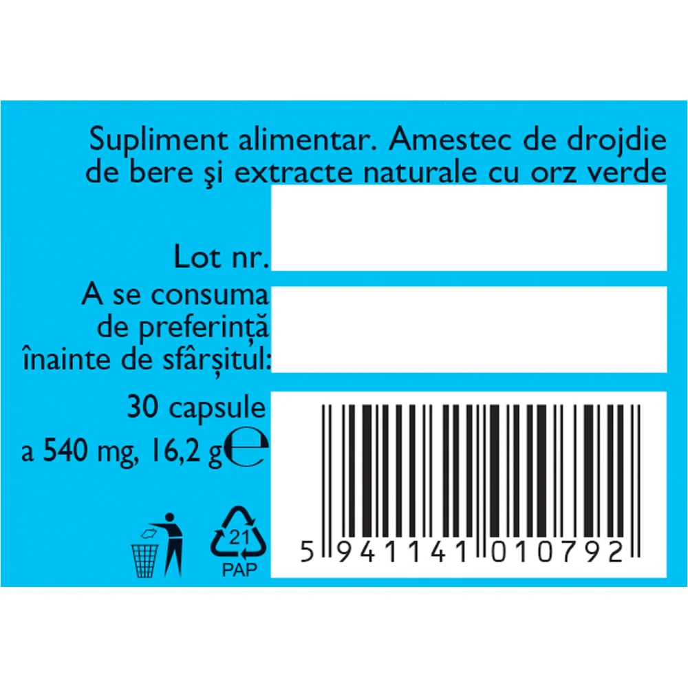 Magneziu + B6 F178, 30 capsule, Fares