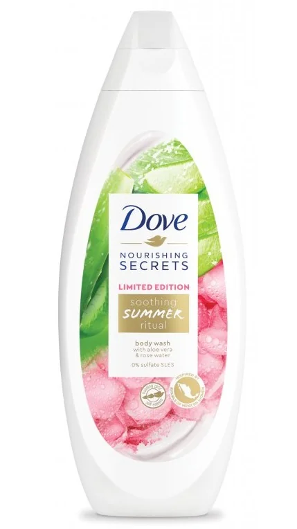 Gel de dus Aloe Vera & Rose Water, 500ml, Dove