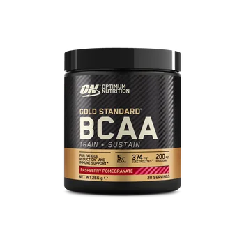 Pudra energizanta BCAA Train Sustain Raspberry Pomegranate, 266g, Optimum Nutrition