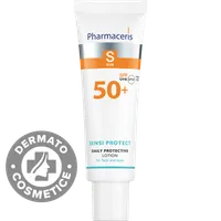 Lotiune de fata cu protectie soalara SPF50+ Sensi Protect S, 50ml, Pharmaceris