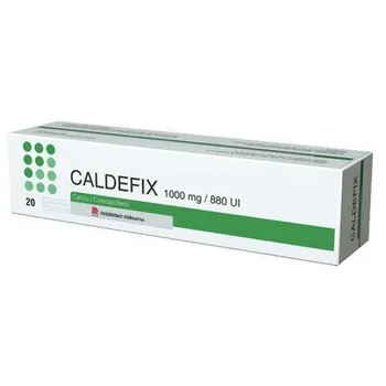 Caldefix 1000mg/ 880 ui, 20 comprimate efervescente, Recordati 