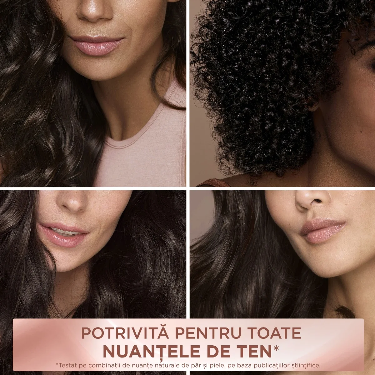Vopsea de par permanenta fara amoniac Excellence 3U Universal Nudes Dark Brown, 192ml, L'Oreal Paris