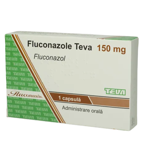 Fluconazole Teva 150mg, 1 capsula, Teva Pharmaceuticals 