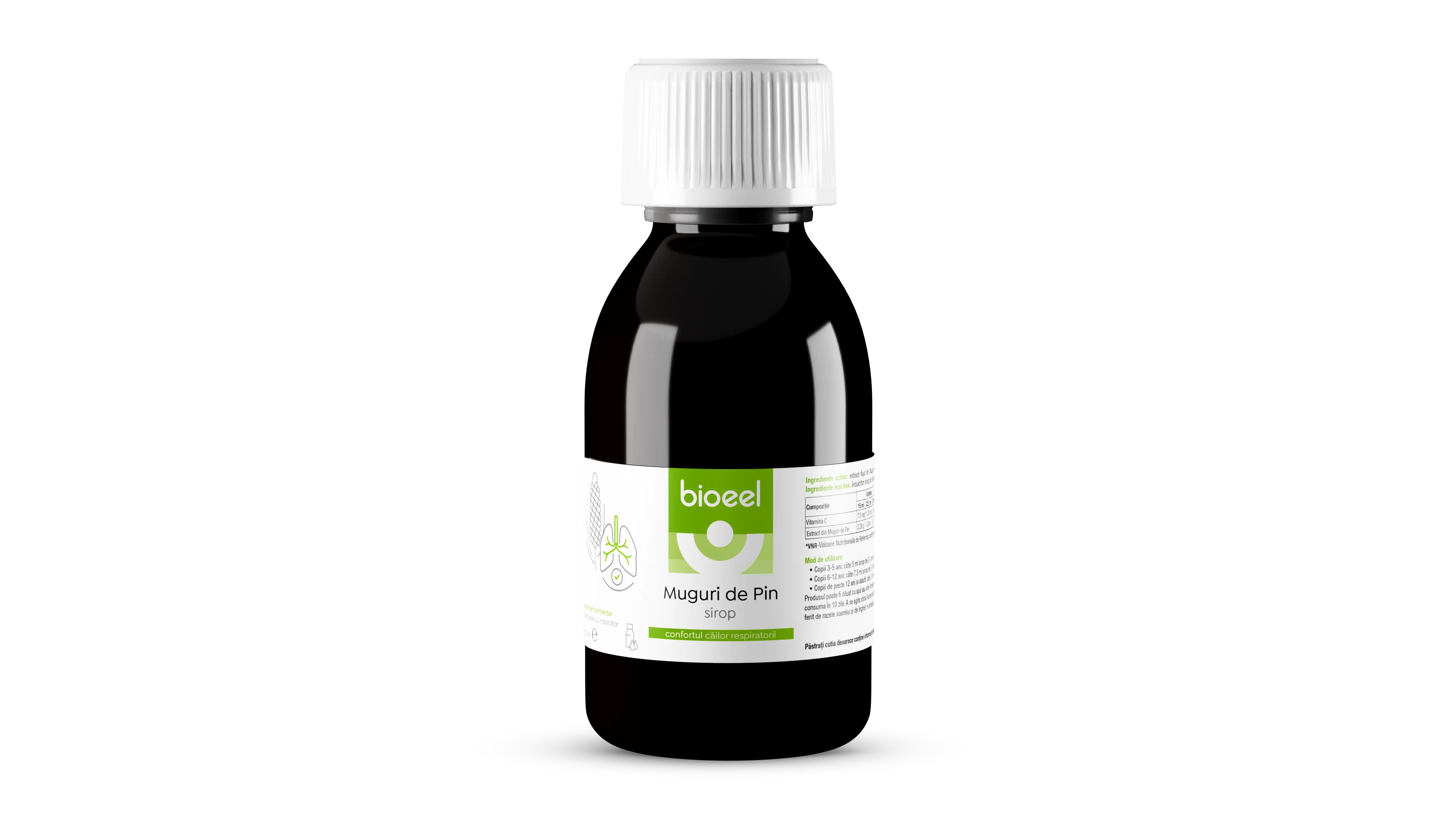 Sirop de Muguri de Pin, 120ml, Bioeel