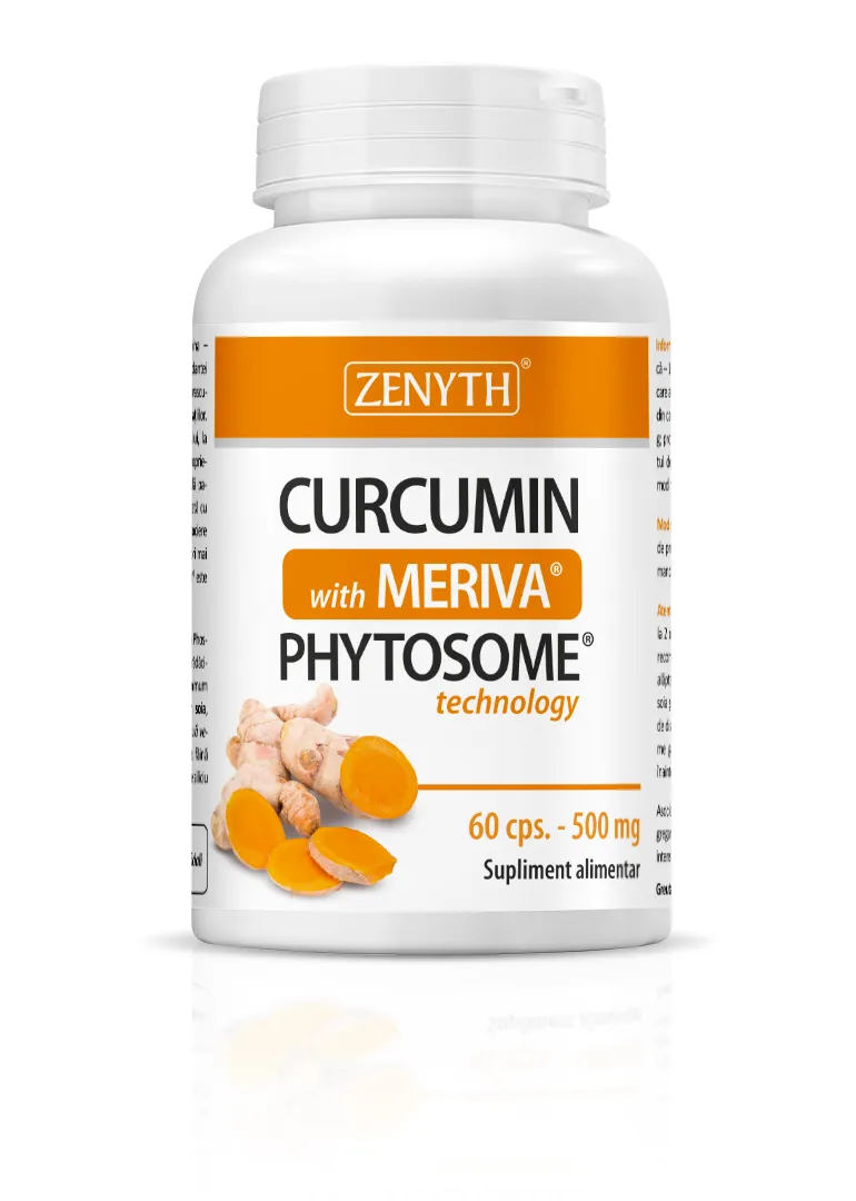 Curcumin with Meriva, 60 capsule, Zenyth