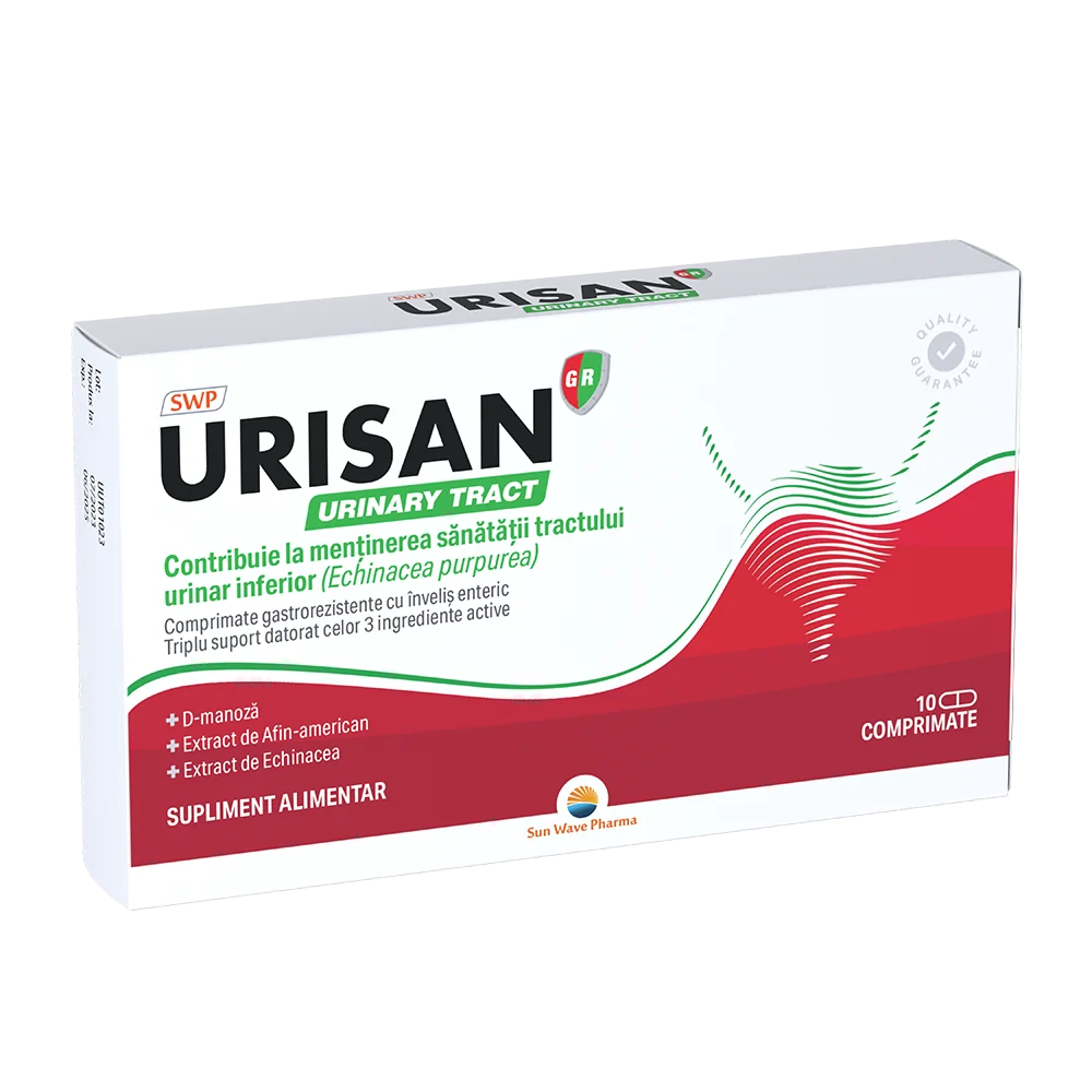Urisan GR Urinary Tract, 10 comprimate, Sun Wave Pharma