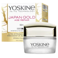 Crema pentru umplerea ridurilor de zi si noapte pentru ten 50+ Japan Gold Age Repair, 50ml, Yoskine