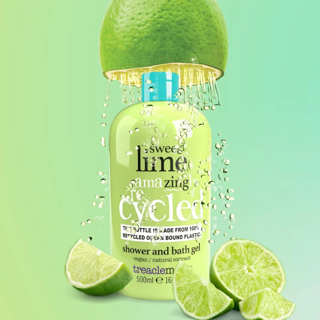 Gel de dus Sweet Lime Zing, 500ml, Treaclemoon 