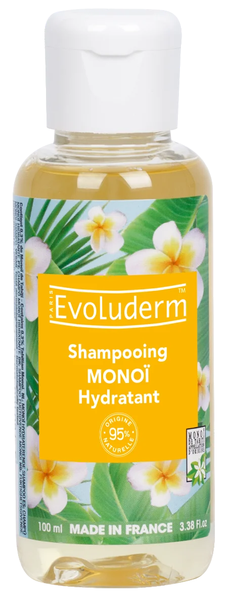 Sampon hidratant Monoï à la Folie, 100ml, Evoluderm