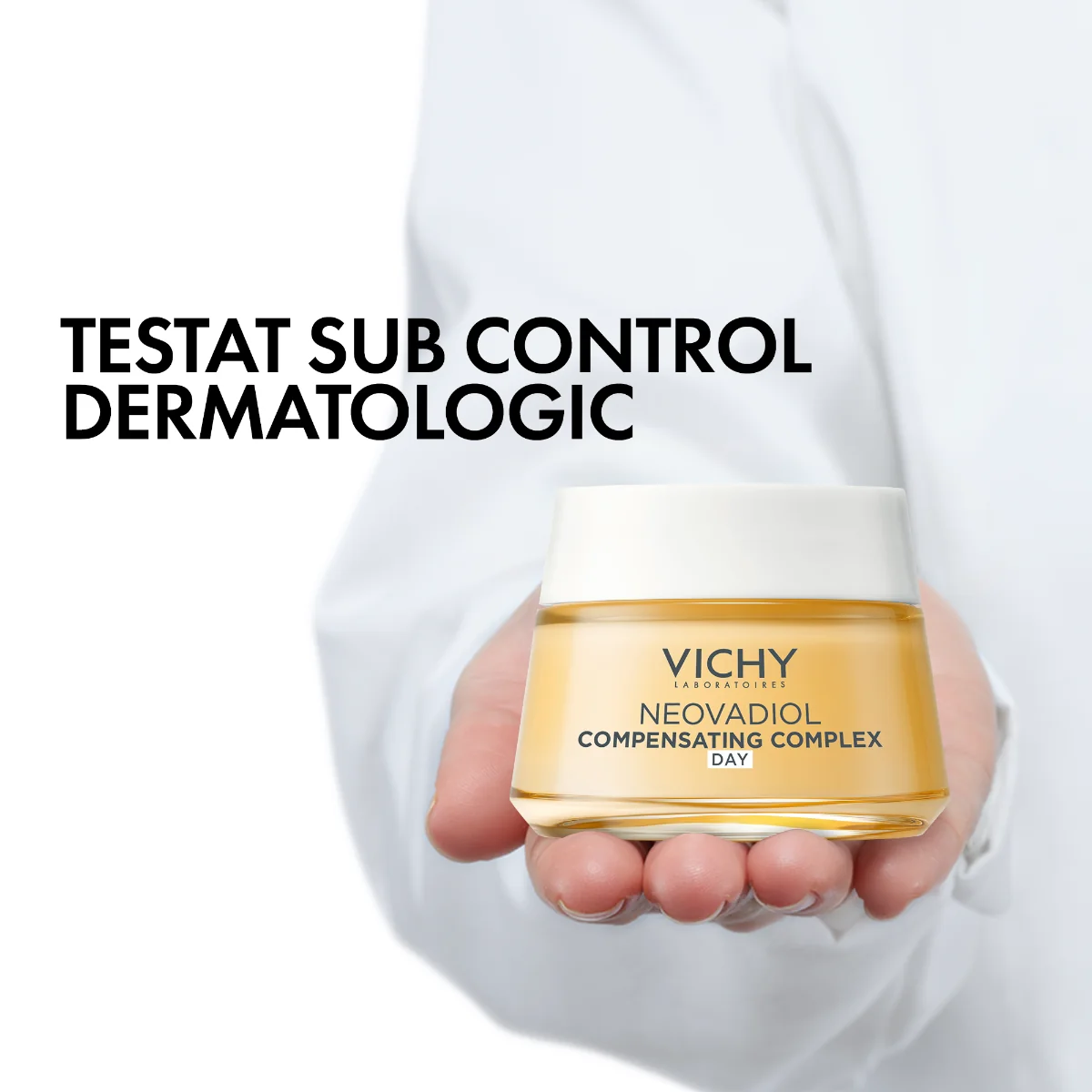 Crema de zi redensifianta cu efect de lifting pentru ten uscat Neovadiol Compensating Complex, 50ml, Vichy