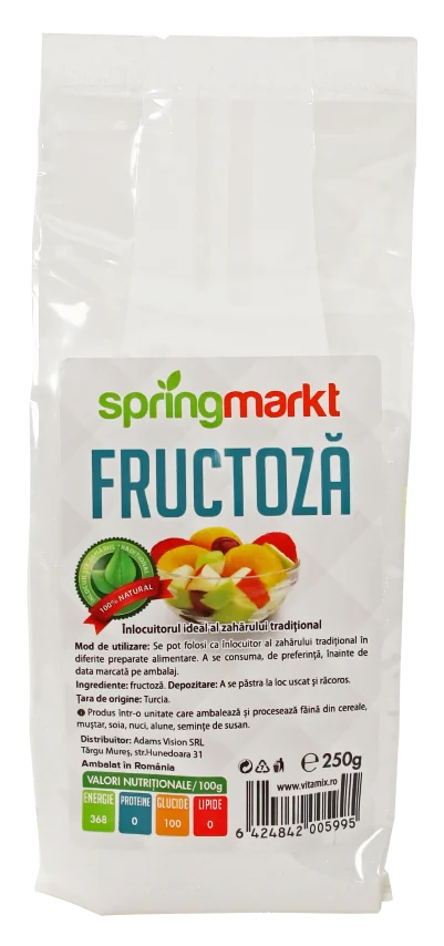 Fructoza, 250g, Adams Vision