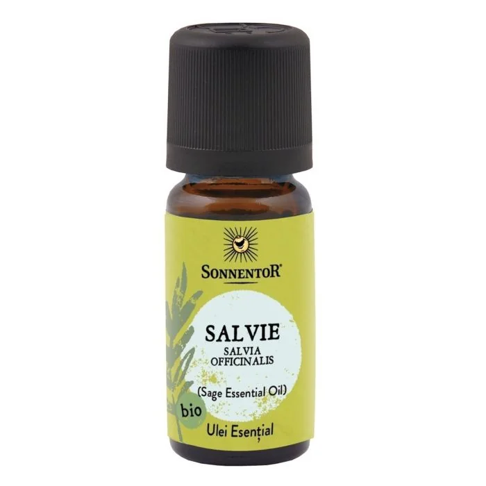 Ulei Bio Esential Salvie (Salvia officinalis), 10ml, Sonnentor