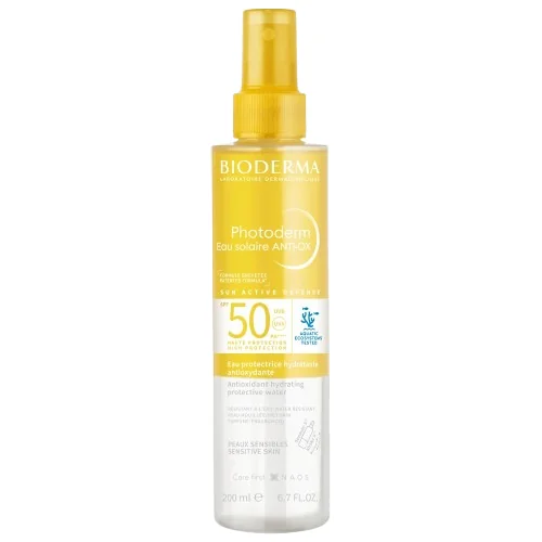 Apa de protectie solara antioxidanta SPF50 Photoderm Anti-OX, 200ml, Bioderma