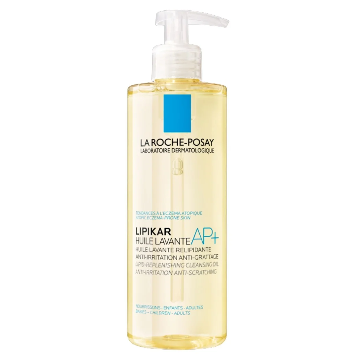 Pachet Ulei de spalare Lipikar AP+ 400ml + Rezerva 400ml, La Roche-Posay 