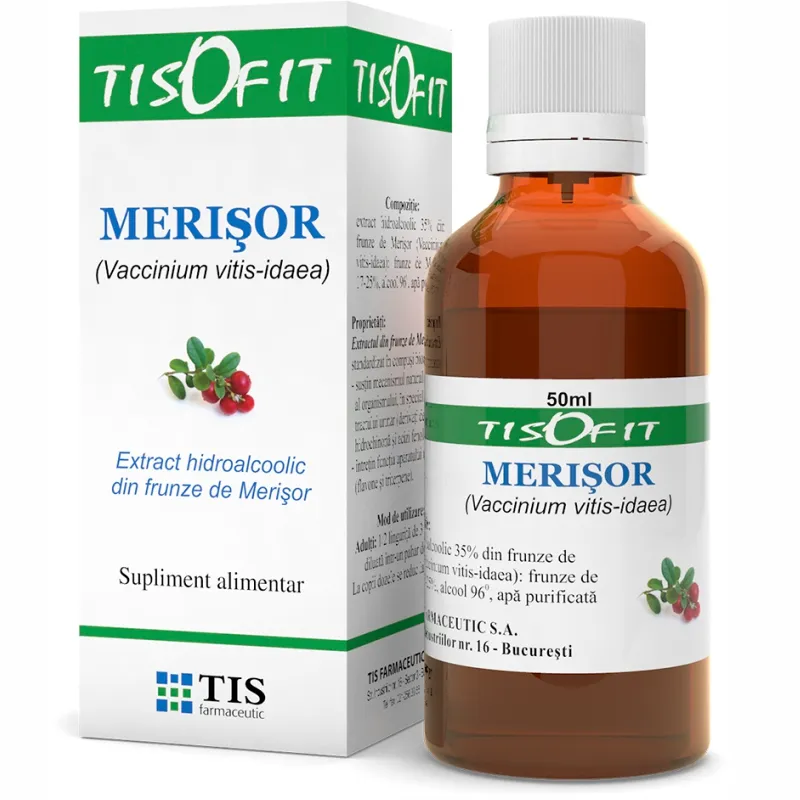 Extract de merisor Tisofit, 50ml, Tis Farmaceutic