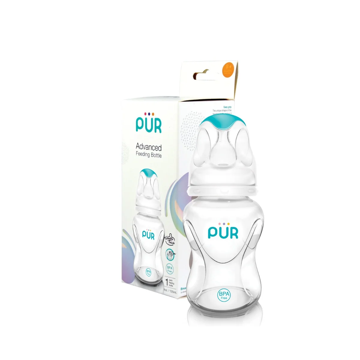 Biberon Advanced, 125ml, PUR