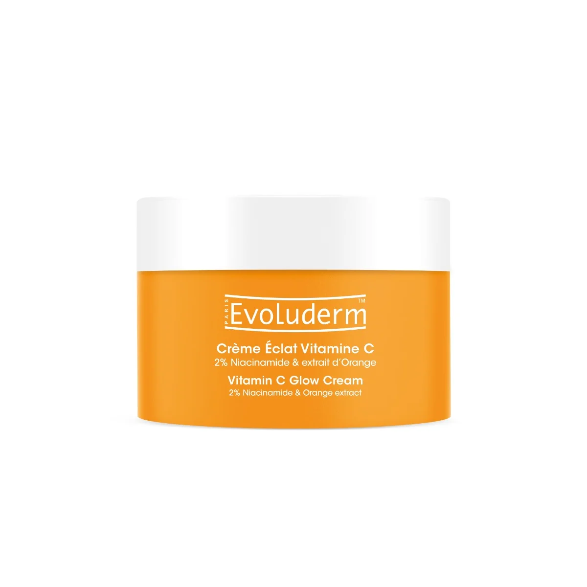 Crema de zi iluminatoare cu Vitamina C, 50ml, Evoluderm