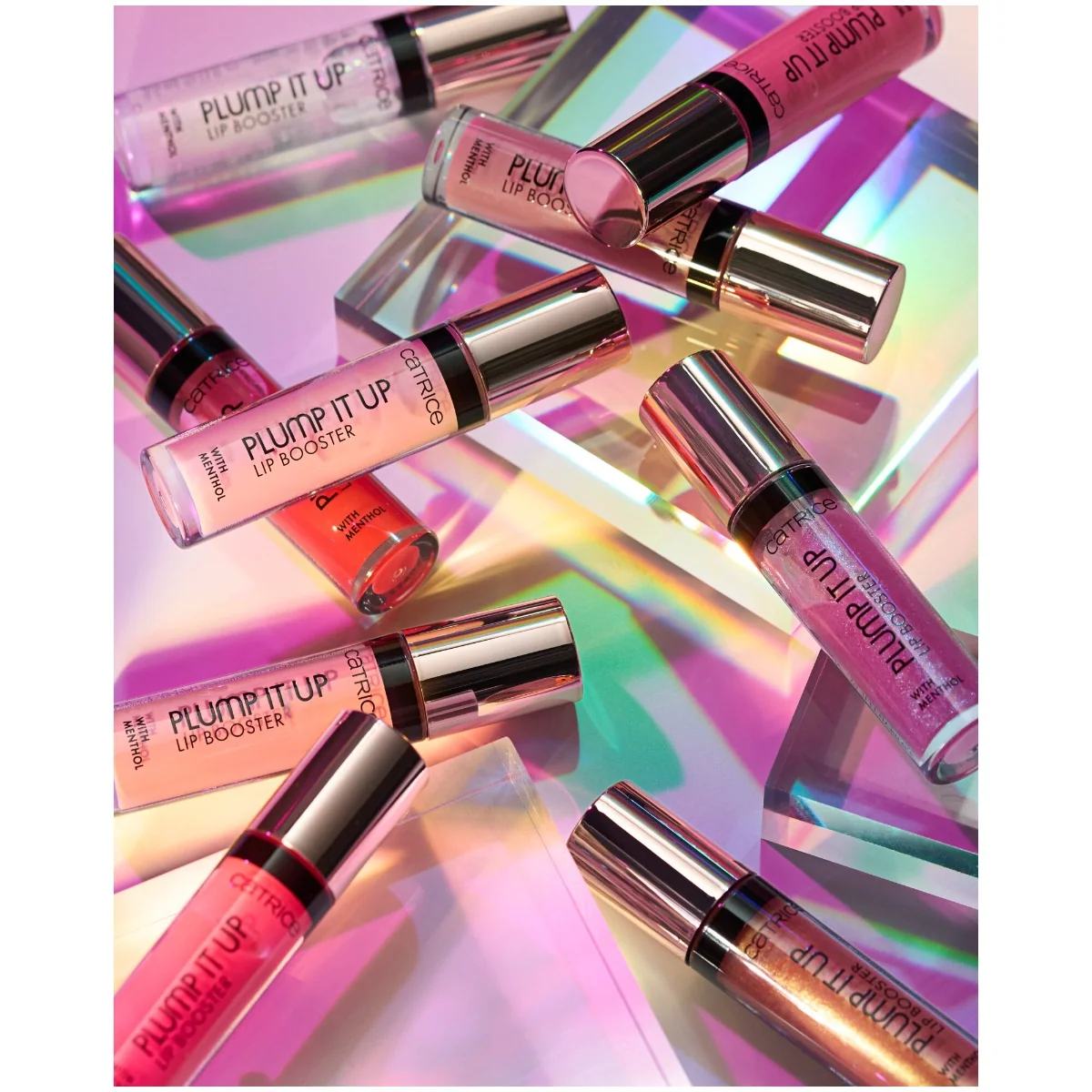 Luciu pentru buze Plump It Up Lip Booster 050 - Good Vibrations, 3.5ml, Catrice