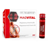 MagVital 375mg Magneziu si Vitamina B6, 20 fiole x 11ml, Marnys