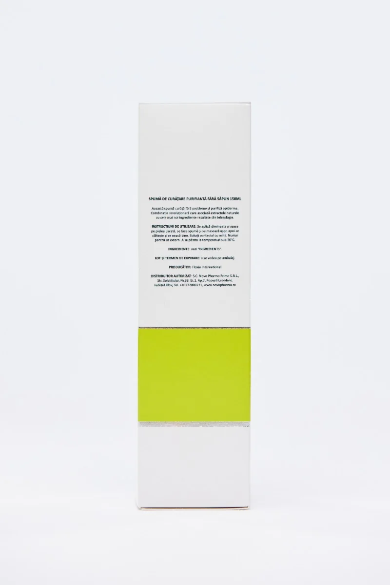 Spuma de curatare purifianta fara sapun, 150ml, Floxia