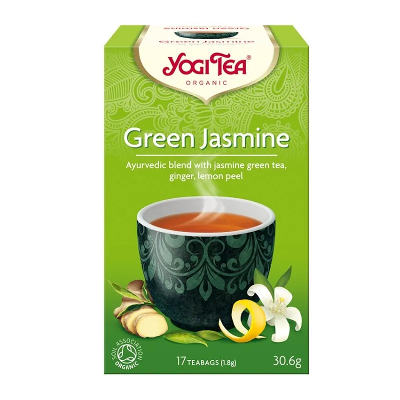 Ceai verde de iasomie, 17 plicuri, Yogi Tea