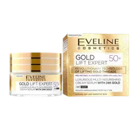 Crema de zi si de noapte Gold Lift Expert 50+, 50ml, Eveline Cosmetics