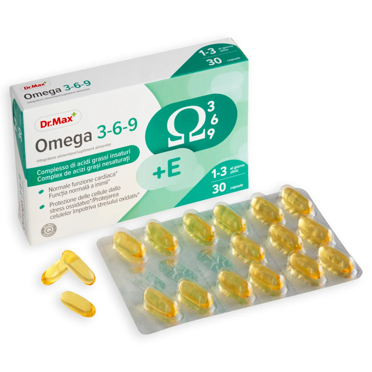 Dr. Max Omega 3-6-9, 30 capsule moi