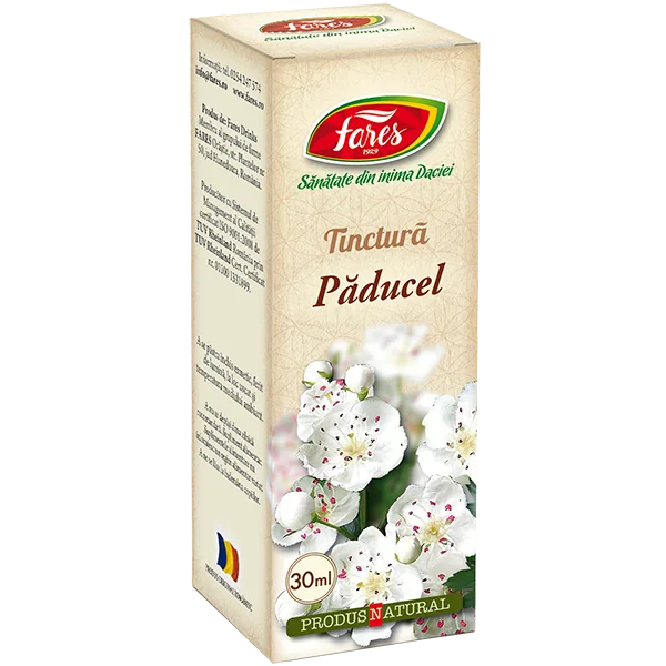 Tinctura de paducel, 30ml, Fares