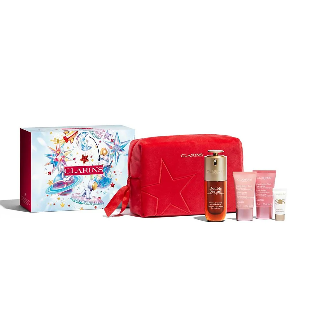 Set de ingrijire Double Serum & Multi‑Active, Clarins