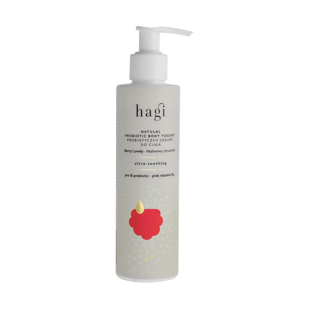 Iaurt de corp ultra-calmant cu probiotice Berry Lovely, 200ml, Hagi