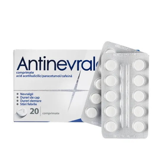 Antinevralgic P, 20 comprimate, Zentiva 
