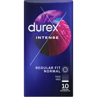 Prezervative Intense Orgasmic, 10 bucati, Durex