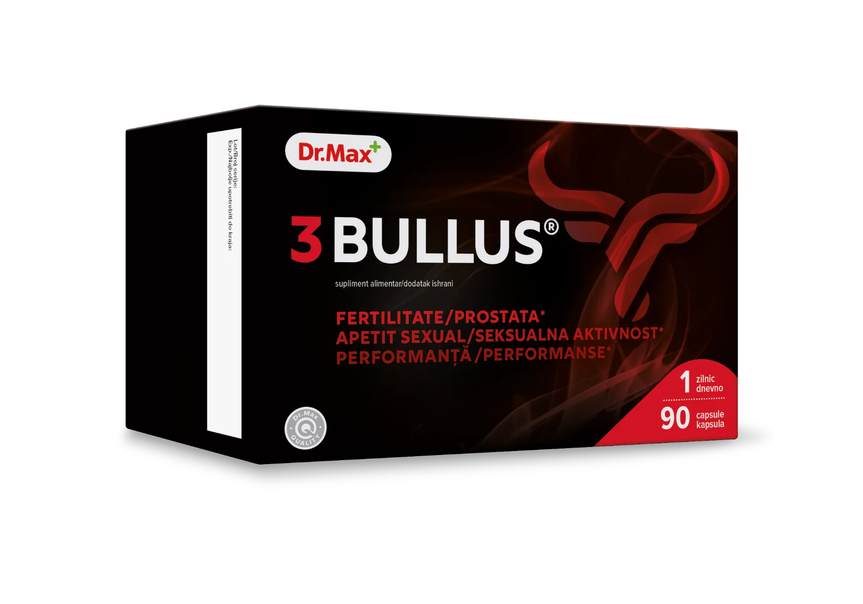 Dr. Max 3BULLUS, 90 capsule