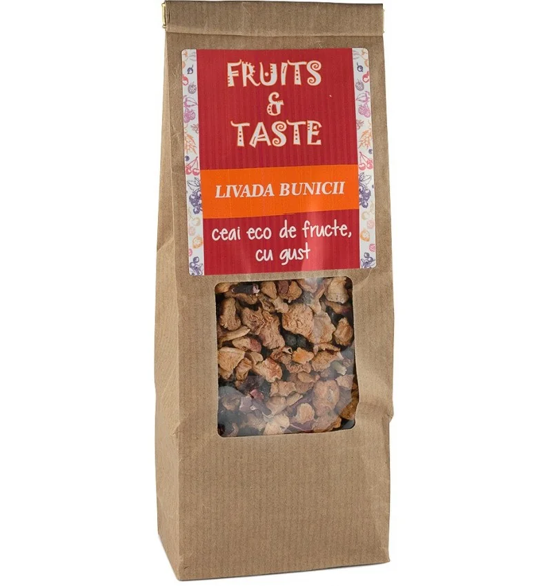 Ceai Livada Bunicii Bio, 100g, Pronat