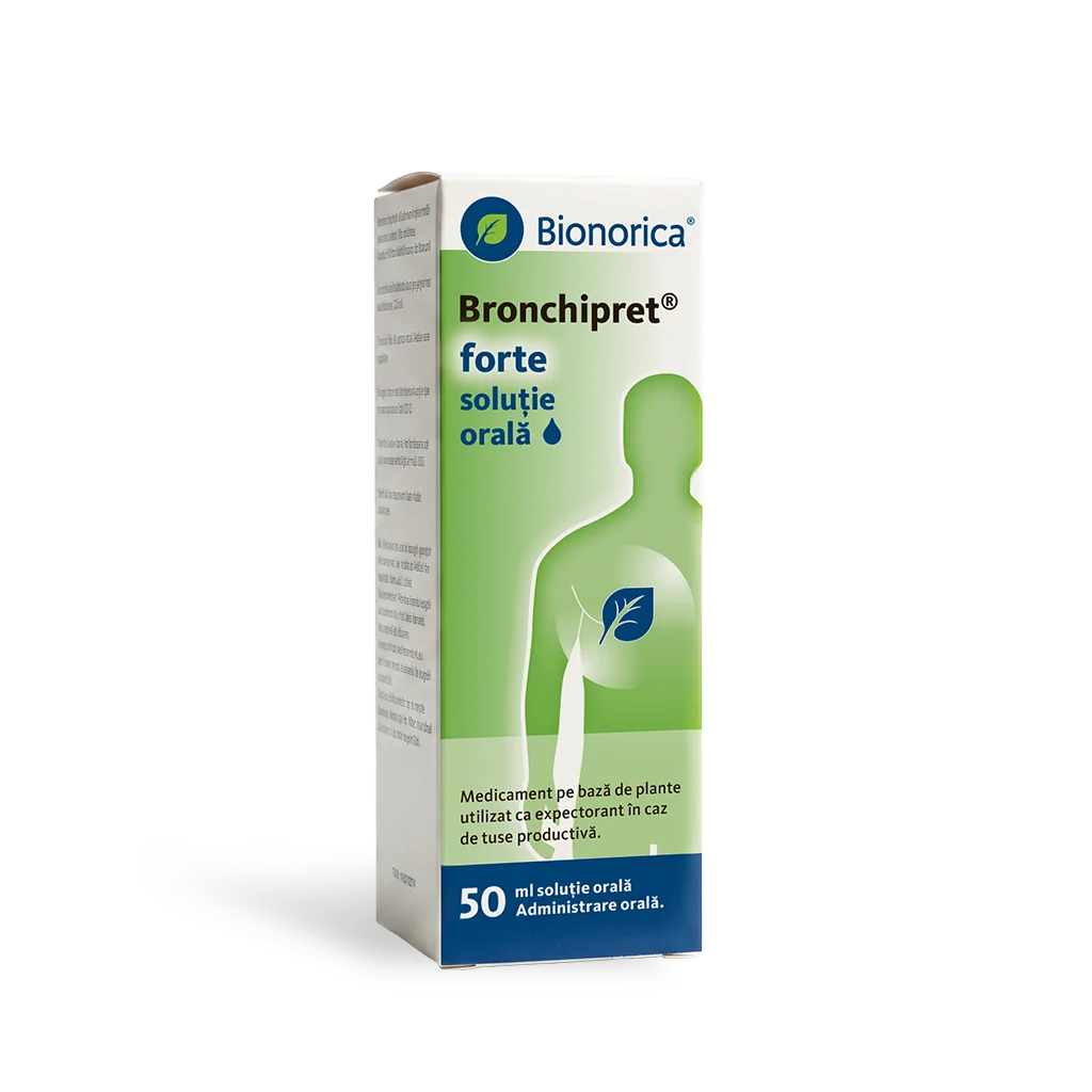 Bronchipret forte solutie orala, 50ml, Bionorica