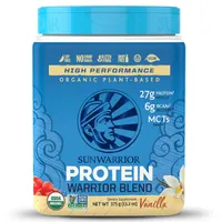 Proteina organica vegana cu aroma de vanilie, 375g, Sunwarrior