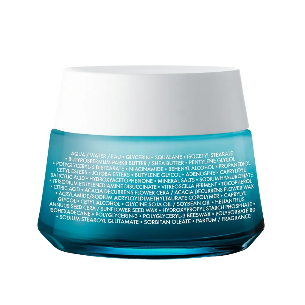 Crema intens hidratanta 100h cu acid hialuronic si niacinamida pentru ten uscat Mineral 89, 50ml, Vichy