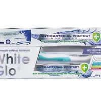 Pasta de dinti cu periuta Antibacterial Protect, 100ml, White Glo