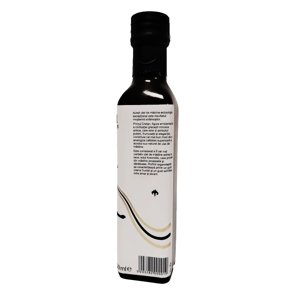 Ulei de masline extravirgin in sticla Printul Cretan, 250ml, Creta Oil