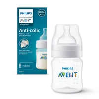 Biberon anti-colici pentru +0 luni Natural Response SCY100/01, 125ml, Philips Avent