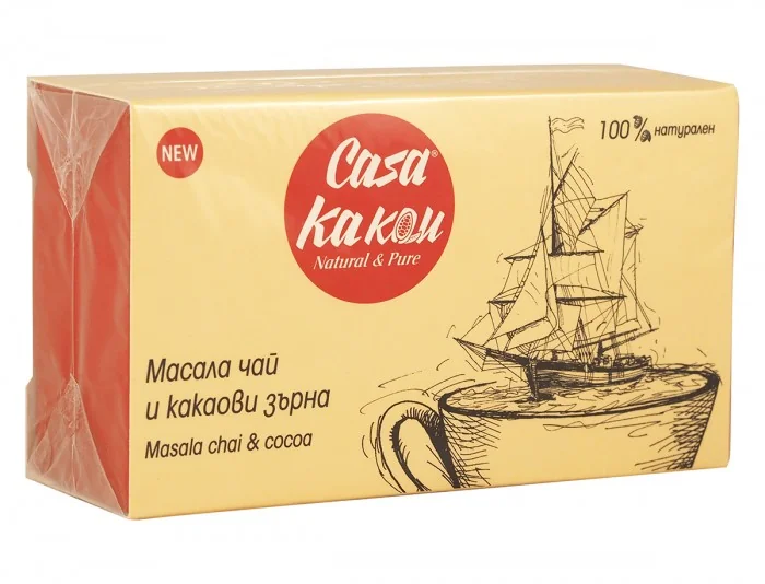 Ceai Masala cu cacao, 36g, Casa Kakau