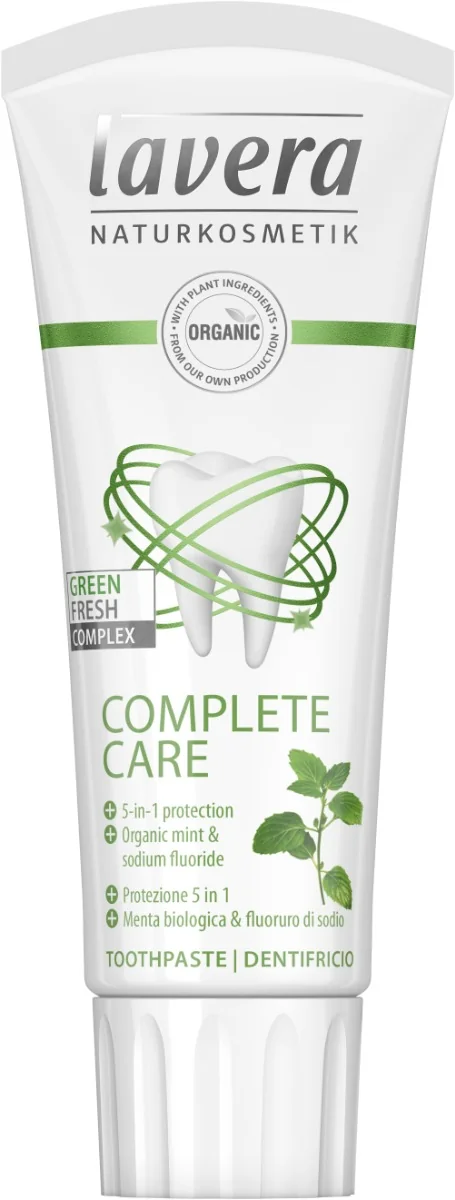 Pasta de dinti cu menta Complete Care, 75ml, Lavera