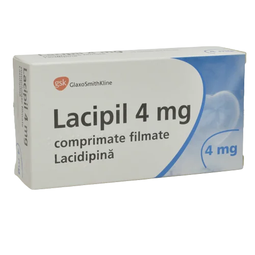 Lacipil 4mg, 14 comprimate filmate, GSK