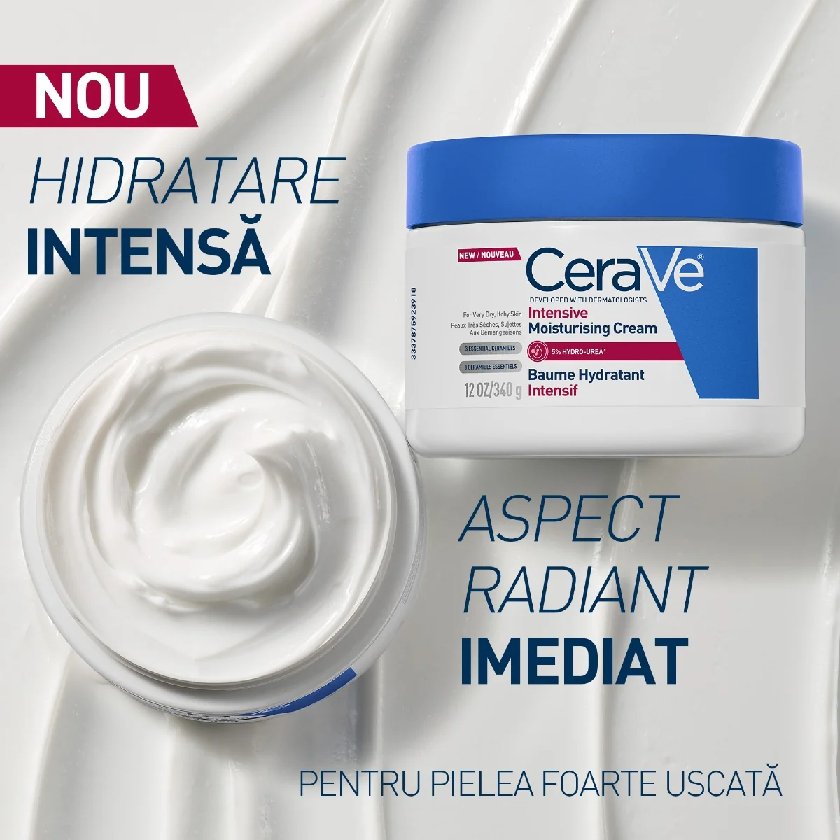 Crema intens hidratanta, 340g, CeraVe