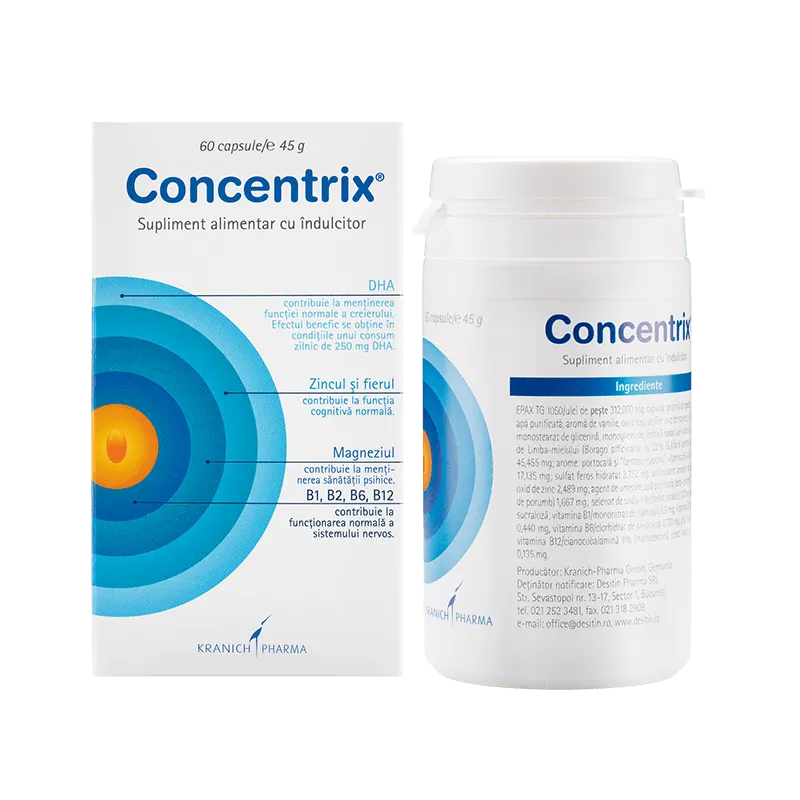 Concentrix, 60 comprimate, Desitin