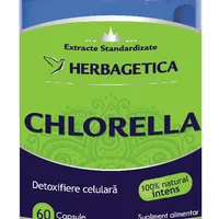 Chlorella, 60 capsule, Herbagetica
