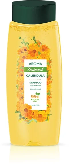 Sampon pentru par uscat cu galbenele Natural, 400ml, Aroma