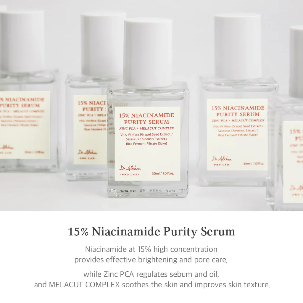 Ser de fata cu 15% niacinamide, 30ml, Dr. Althea