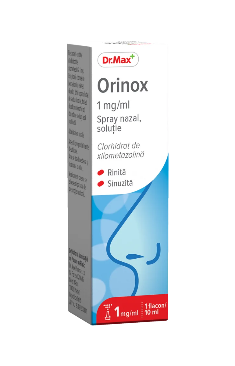 Dr. Max Orinox 1mg/ml spray nazal, 10ml