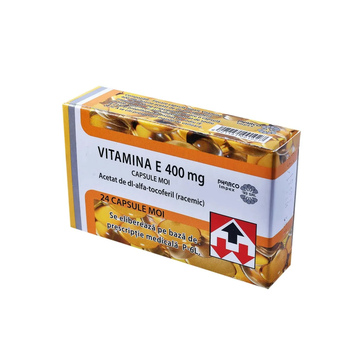 Vitamina E 400mg, 24 capsule moi, Pharco